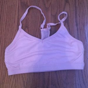 Pink KIDS sports bra